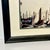 Wood 1980s Vintage Italian Coastal Venus Gondolas at Dock Framed Photography For Sale - Image 7 of 14