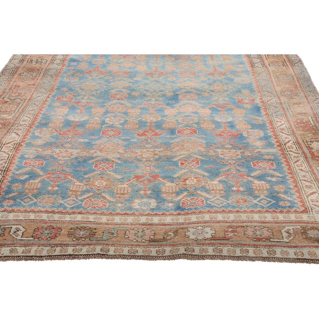 Late 19th Century Persian Bijar Rug, 04'00 X 07'09 For Sale - Image 4 of 10