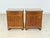 Vintage Wood Bedside Tables, Set of 2 For Sale - Image 9 of 9
