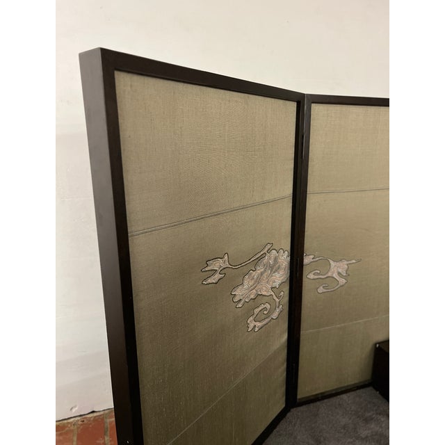 There is the drawing by christian liaigre, dimensions of the screen: w 455 x d 8 x h 140 cm i have official proof of...