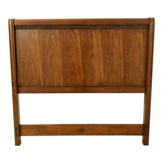 Henkel Harris Model 149 Cherry Queen Size Sleigh Bed Headboard For Sale
