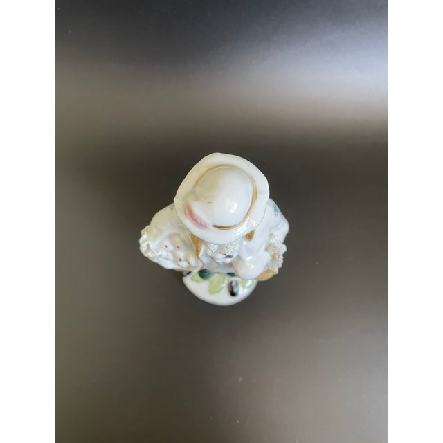 Ceramic Vintage Colonial Man Porcelain Figurine For Sale - Image 7 of 12