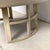 Vintage Round Low Coffee Table With Cerused Finish and Arch Base For Sale - Image 9 of 12