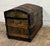 Antique Camel Back Steamer Trunk Chest For Sale - Image 10 of 11