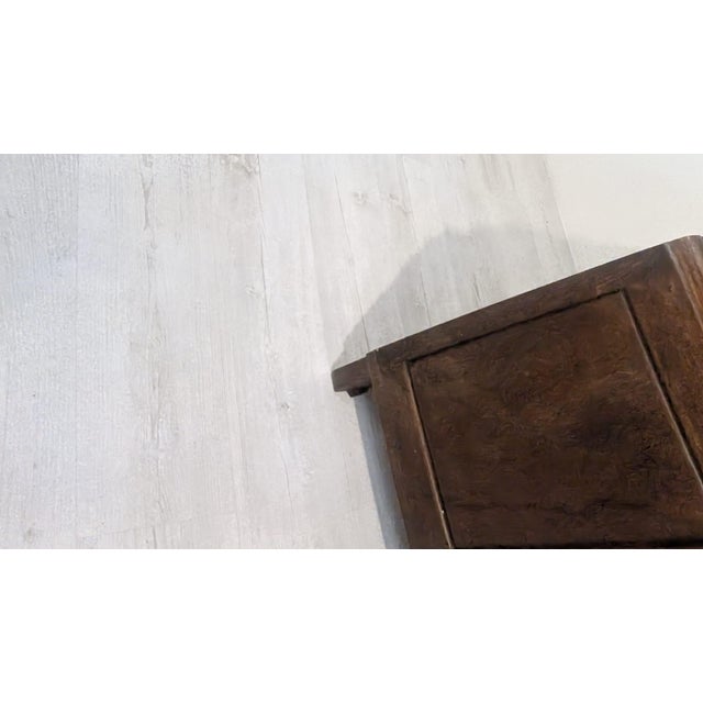 Art Nouveau Oak and Marble Cabinet, 1920s For Sale - Image 10 of 16
