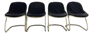 Sabrina Chairs by Gastone Rinaldi for Thema, 1970s, Set of 4