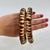 Textile Early 20th Century Set of 2 Ring-Shaped Woven Head Pot Holders Cameroon For Sale - Image 7 of 8