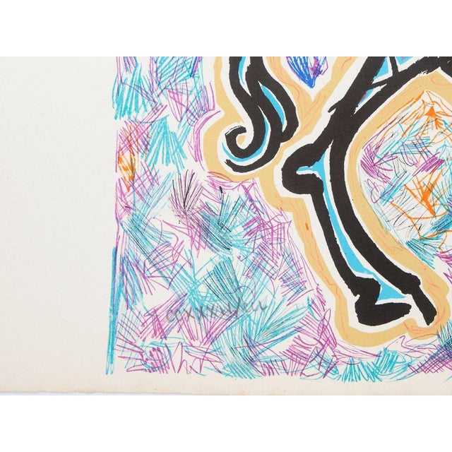 Salvador Dali, La girafe en feu, Lithograph For Sale - Image 8 of 9