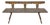 Scandinavian Bench, Early 20th Century For Sale
