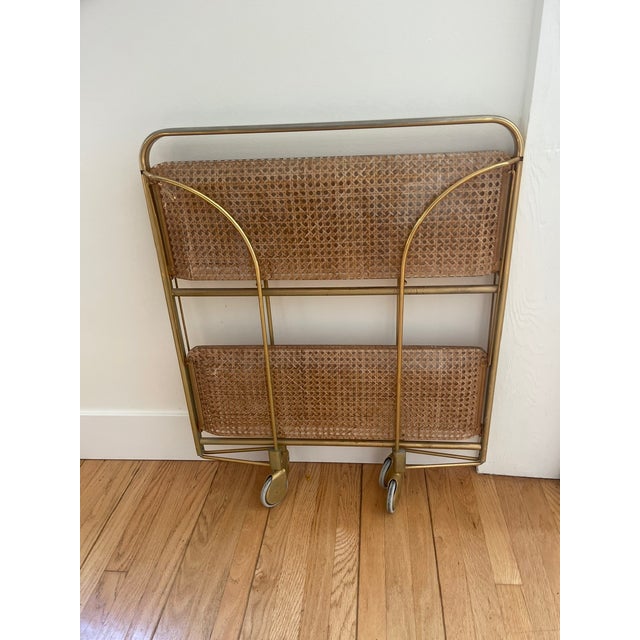 1960s 1960s French Folding Tea or Bar Cart For Sale - Image 5 of 9