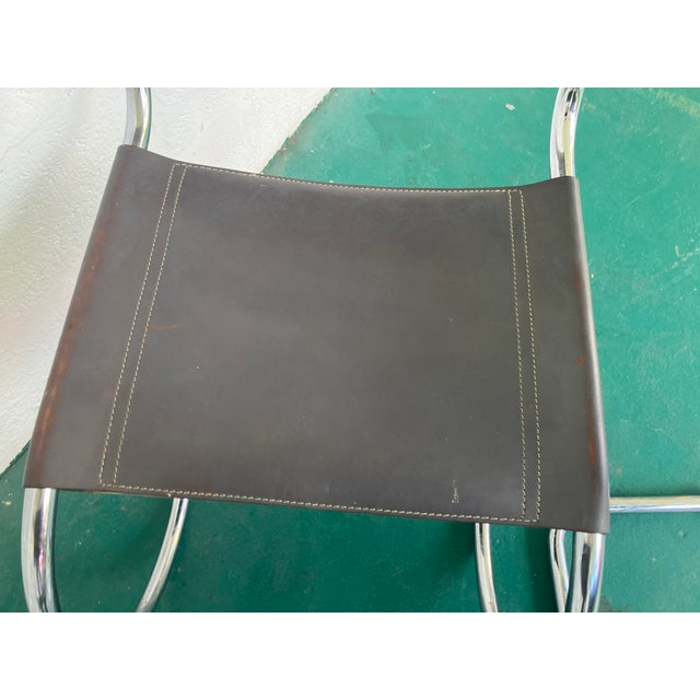 Set of Iconic Mr10 Chairs, Originally Designed by Mies Van Der Rohe , Set of 4 For Sale In Miami - Image 6 of 18