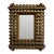 Antique 19th C. Folk/Tramp Art Golden Crown of Thorns Frame For Sale