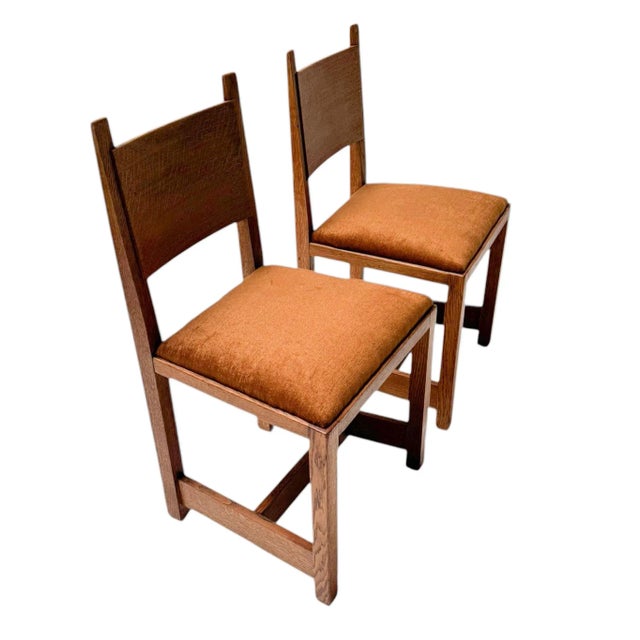 Art Deco Side Chairs by Hendrik Wouda for Pander, 1924, Set of 2 For Sale - Image 4 of 15