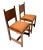 Art Deco Side Chairs by Hendrik Wouda for Pander, 1924, Set of 2 For Sale - Image 4 of 15