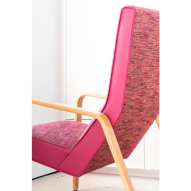 Vintage Thonet Bent Wood Arm Chairs - a Pair For Sale - Image 9 of 12