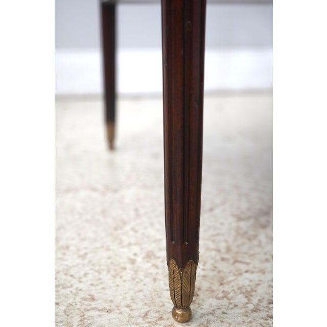 Theodore Alexander Directoire 2 Tier Mirror Top Table For Sale - Image 12 of 13