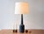 Very tall Mid-century Danish table lamp from the ceramic workshop Palshus. The lamp was designed by Per Linnemann-Schmidt...