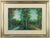 Kabemba Situna WA, Exotic Landscape, Oil on Canvas, 1970s For Sale - Image 4 of 4