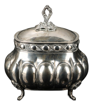 Hallmark 830 Silver Sugar Bowl, Northern Europe