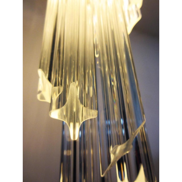 Quadriedri Prism Chandelier in Murano, Set of 2 For Sale - Image 12 of 15