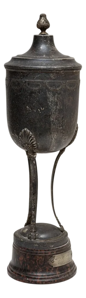 1937 Belgian Silver Plated Goblet