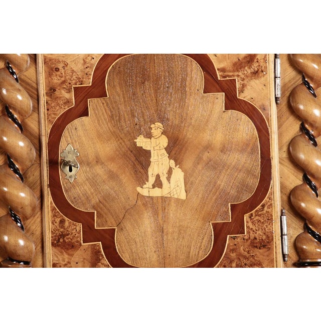 Antique Baroque Top Cabinet, 1730s For Sale - Image 9 of 18