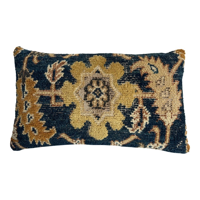 1900s Antique Oushak Pillow For Sale