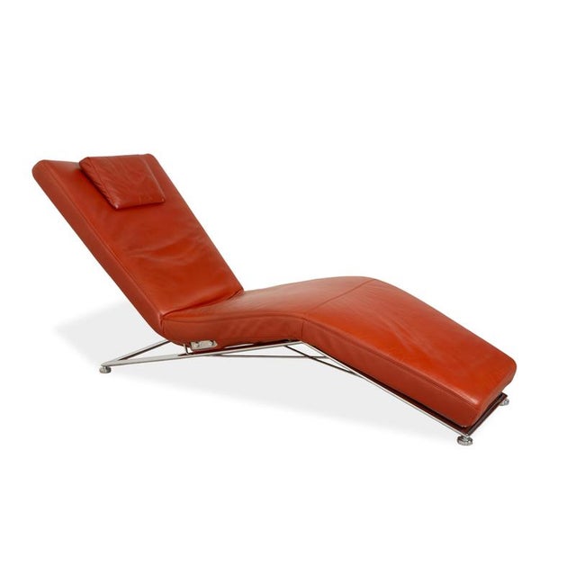 Jeremiah Chaise Lounge in Leather from Koinor For Sale - Image 12 of 12