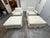 Design Plus Gallery presents a Pair of Belgian Linen Shelter Armchairs + Ottomas from Restoration Hardware. This European-...