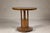 Midcentury Round Top Side Table with Column Supports and Tambour Base For Sale - Image 12 of 12