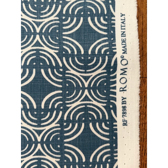 Kashi Brushed Cotton Fabric by Romo Product Ref: 7898/04 2 2/8 Yards For Sale - Image 4 of 5