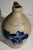 This 19thc hand crafted decorated stoneware jug is in fine condition and has a floral decoration.This is a real collectors...