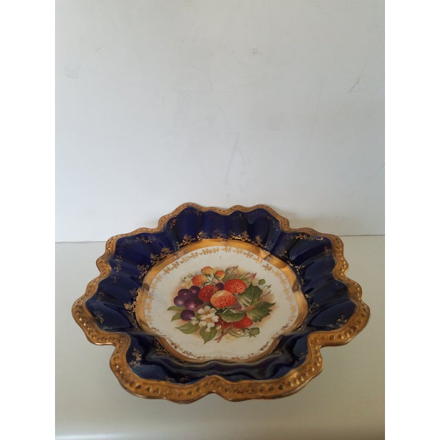 1900 - 1909 Antique Empire China: Japanese Hand Painted Porcelain Bowl For Sale - Image 5 of 5