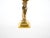 Metal French 20th Century Classical Brass Maiden Figural Centerpiece With Relief Medal For Sale - Image 7 of 11