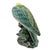 A wonderfully expressive mid-century Carolina Parakeet bird sculpture by Stangl Pottery of Flemington, New Jersey....