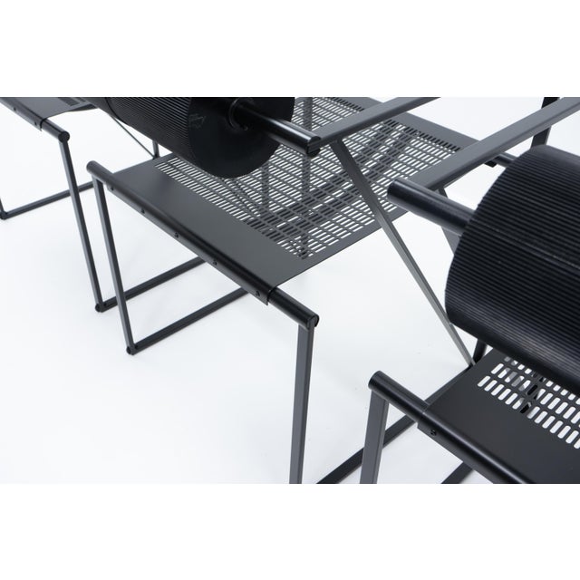 Black Seconda Chairs by Mario Botta for Alias, 1980s For Sale - Image 6 of 13