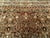 19th Century 19th Century Farahan Rug, Hand-Knotted Wool, Allover Floral Pattern, Camelhair & Blue, 5x7 For Sale - Image 5 of 18