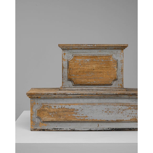 19th Century French Wood Patinated Pedestal For Sale - Image 16 of 18