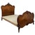 19th Century Antique French Walnut Double Bed, 1800s For Sale - Image 5 of 6