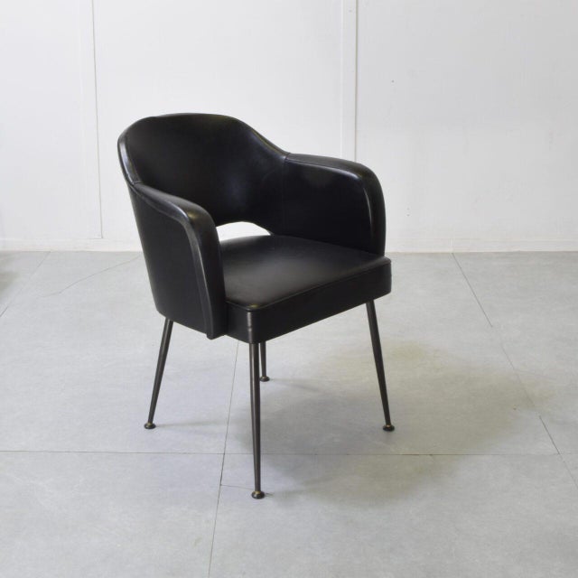 1960s Lounge Chairs in the style of Eero Saarinenin, 1960s, Set of 4 For Sale - Image 5 of 11