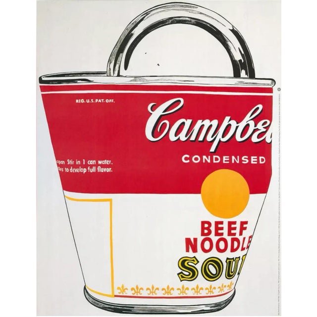 1993 Andy Warhol Foundation Campbell’s Soup Can Reproduction Print For Sale