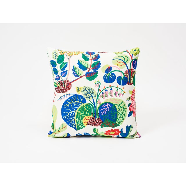 Schumacher Schumacher Pillow in Exotic Butterfly Spring Print For Sale - Image 4 of 7