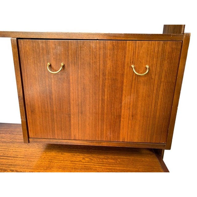 MidCentury Modern GPlan Room Divider Shelving Unit Chairish