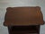 Brown Antique Side Table in Mahogany For Sale - Image 8 of 12