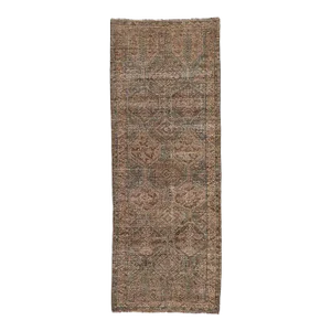 Antique Persian Malayer Hallway Rug - 03'04 X 08'07