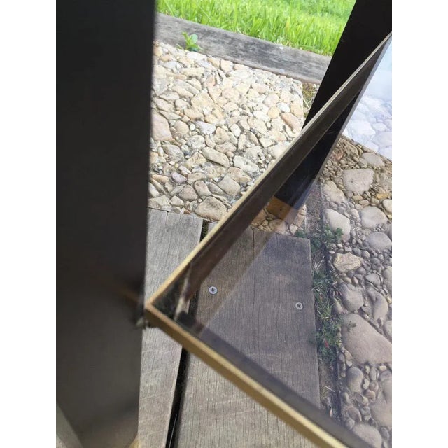 Blackened Wood Sofa End Tables, Mid-20th Century, Set of 2 For Sale - Image 6 of 13