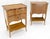 Tan Pair of John Widdicomb Cherry Two Drawers Night Stands End Side Bed Tables For Sale - Image 8 of 12