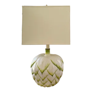 Vintage Monumental Italian Artichoke Lamp