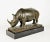 Modern Paul Rudin, Rhinoserus, Patinated Bronze Sculpture, 1970s For Sale - Image 3 of 6