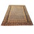 Persian Antique Persian Senneh Wool 4x6 Navy, Gold & Orange Handmade Area Rug #1143202 For Sale - Image 3 of 8